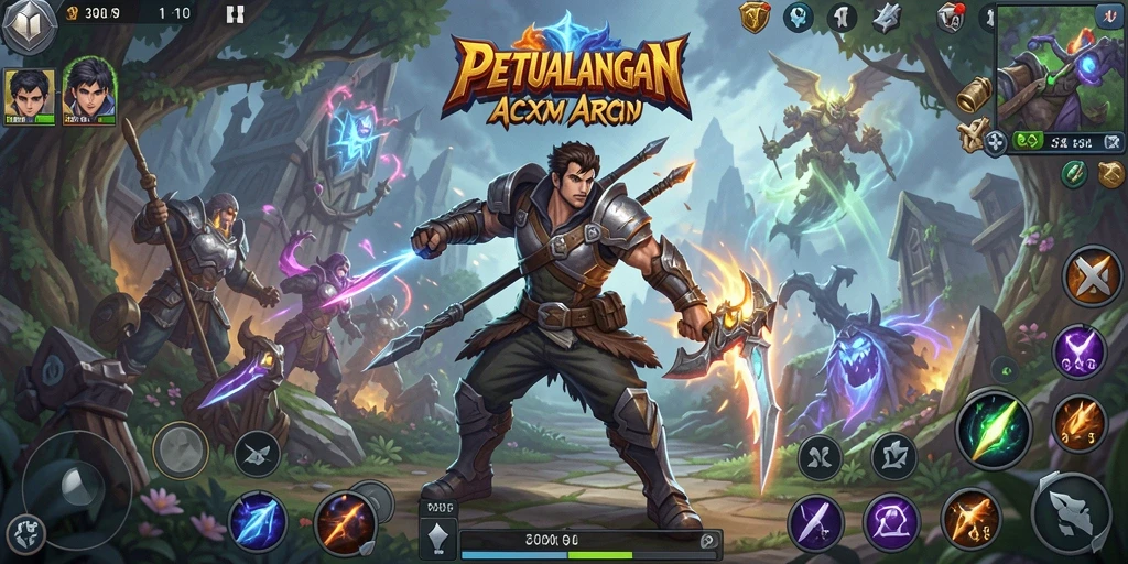 Tampilan gameplay menakjubkan dari 33L menampilkan aksi dinamis dan petualangan seru.