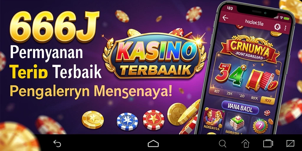 Tampilan gameplay seru di aplikasi Kasino 666J.