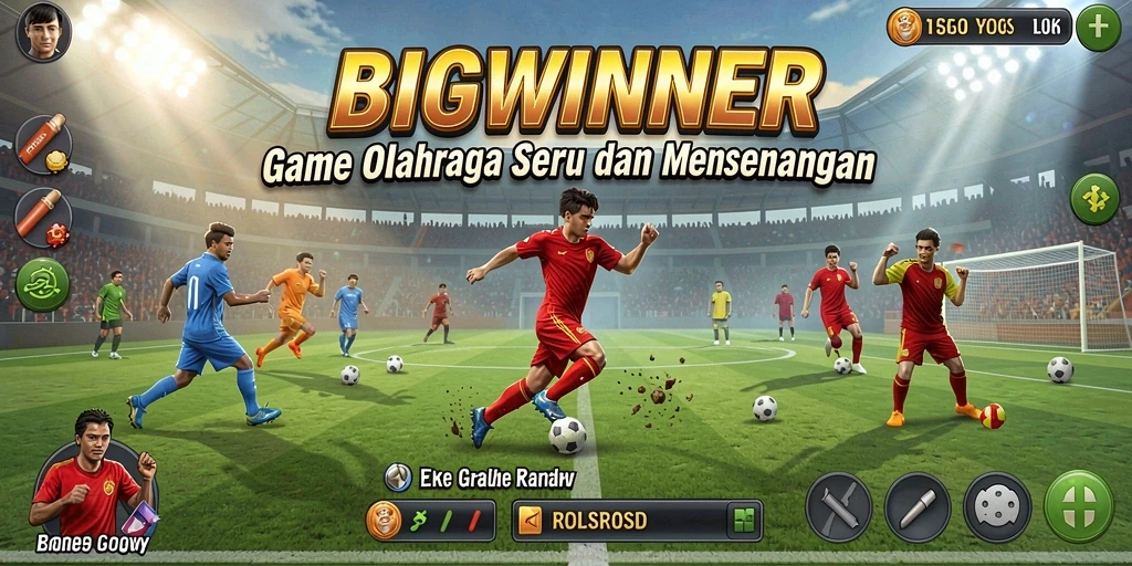 Gameplay seru dan kompetitif dalam BIGWINNER.