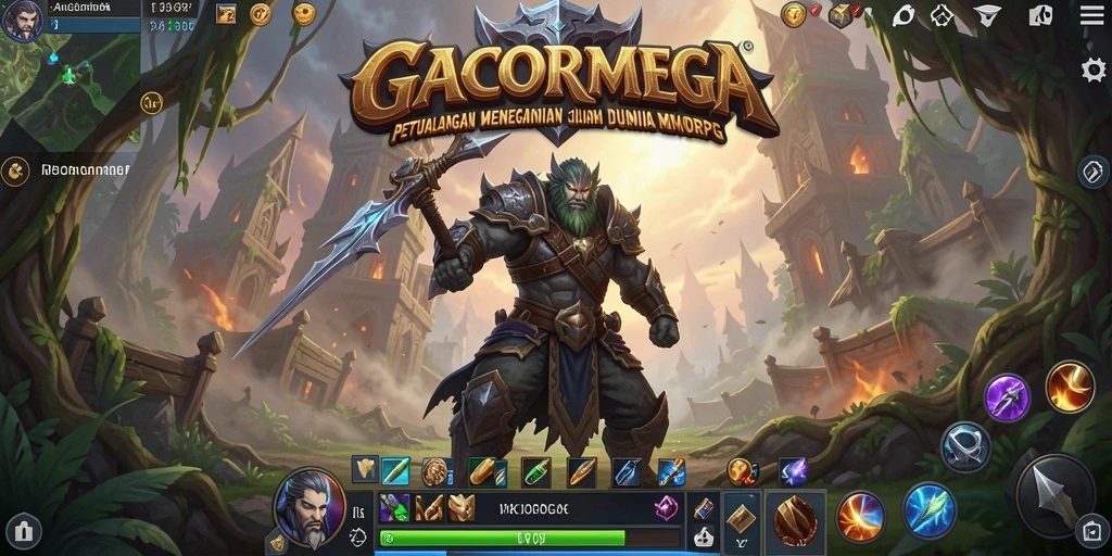 Gameplay seru dalam GACORMEGA yang memikat hati pemain.