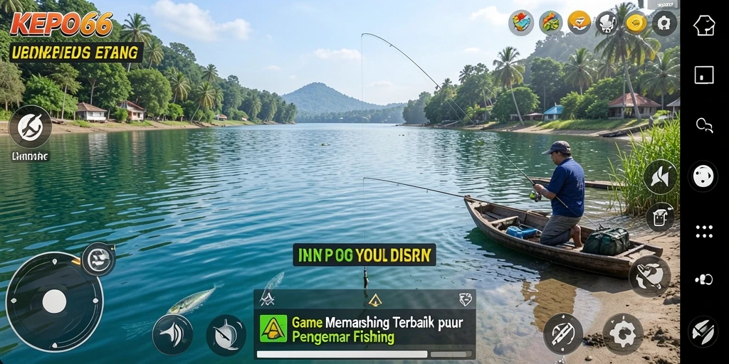 Gameplay KEPO66 menampilkan pengalaman memancing yang mendebarkan dan penuh warna.