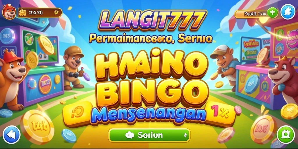 Tampilan permainan Bingo yang menarik dari LANGIT777.