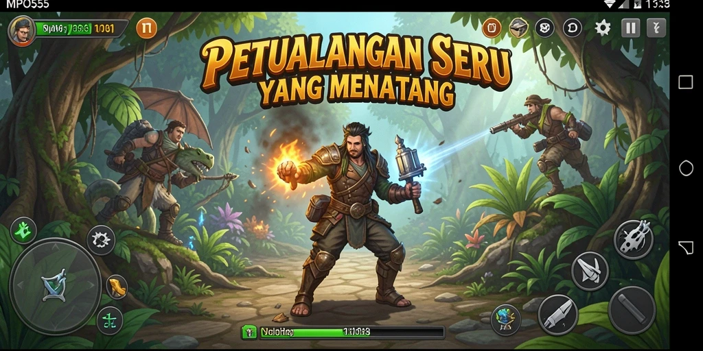 Tangkapan layar MPO555 menampilkan gameplay petualangan yang mendebarkan dan penuh warna.