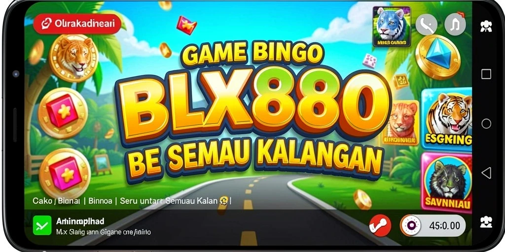 Tampilan menarik dari gameplay OLX888 dalam permainan Bingo.